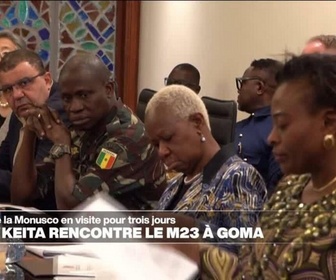 Replay Journal de l'Afrique - Bintou Keïta, la cheffe de la Monusco rencontre les rebbles du M23 à Goma