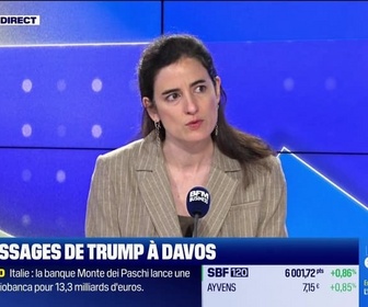 Replay Les Experts : Les messages de Trump à Davos - 24/01