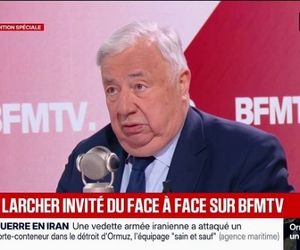 Replay Face à Face - Nous n'avons pas les moyens d'amortir les crises dans un pays qui est déjà surendetté et surfiscalisé, déclare Gérard Larcher, président du Sénat