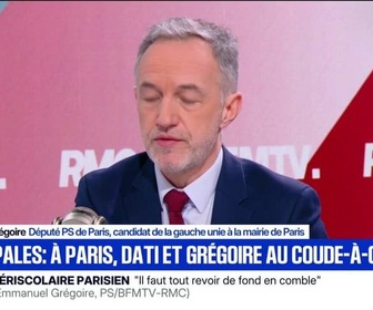Replay Face à Face - Emmanuel Grégoire, candidat de la gauche unie à la mairie de Paris, dénonce le cynisme et l'opportunisme de Sophia Chikirou