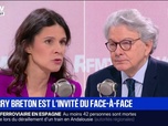 Replay Face à Face - Thierry Breton, ancien commissaire européen: La stratégie du gouvernement américain est de mettre à mal, de détruire l'Union européenne