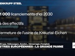 Replay Info éco - ThyssenKrupp, Bosch, Volkswagen, Michelin... La lente agonie de l'industrie européenne ?