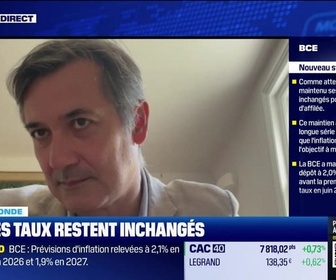 Replay BFM Bourse - L'éco du monde : La BCE délivre ses nouvelles projections économiques - 11/09