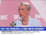Replay Face à Face - Jamais: Élisabeth Borne souligne qu'il ne faut pas fragiliser la fonction de président de la République
