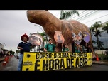 Replay Des centaines de manifestants indigènes réclament la reconnaissance des terres à Brasilia