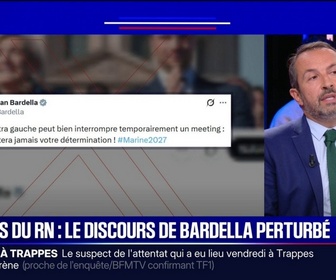 Replay Le Grand Oral 2027 - Congrès du RN perturbé par l'Union des étudiants juifs de France: Sébastien Chenu, président du groupe RN à l'Assemblée nationale, évoque des militants de la gauche ultra