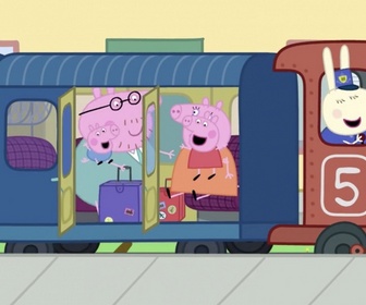 Replay Peppa Pig - S5 E49 - Un long voyage en train