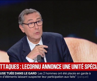 Replay BFM Première - Cyberattaques: Sébastien Lecornu annonce la création d'une unité spéciale pour faire face aux actions ciblant la France