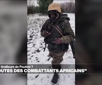 Replay Journal de l'Afrique - Ukraine : les inquiétantes routes des combattants africains recrutés par la Russie