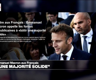 Replay On va plus loin - France : Macron en quête de coalition ?