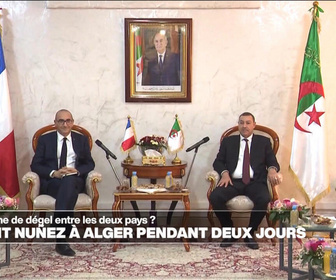 Replay Journal de l'Afrique - Laurent Nuñez en Algérie pour renouer les liens diplomatiques entre Paris et Alger