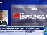Replay BFM Bourse - L'éco du monde : Chine, premier repli des exports en 8 mois - 07/11
