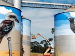 Replay Australie, le street art s'invite sur les silos - GEO Reportage