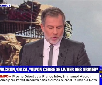 Replay BFM Story Week-end - Story 1 : Macron/Gaza, qu'on cesse de livrer des armes - 05/10