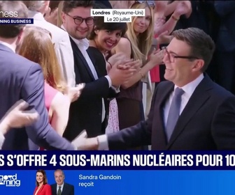 Replay Good Morning Business - Londres s'offre 4 sous-marins nucléaires
