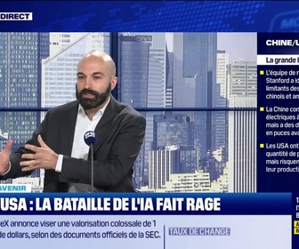 Replay BFM Bourse - La Chine est-elle en train de perdre la bataille de l'IA ? - 04/06