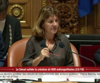 Replay 100% Sénat - Déploiement de services express régionaux métropolitains : la proposition de loi