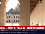 Replay BFM Première - Telle qu'elle était il y a plus de 300 ans: après un an de travaux, la Cour d'Honneur des Invalides a rouvert