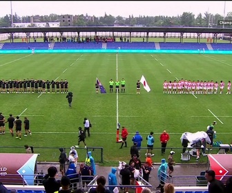Replay Japon - Rugby - Championnat du monde jeunes - Nouvelle-Zélande