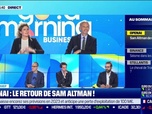 Replay Good Morning Business - Le débrief : OpenAI, le retour de Sam Altman ! - 22/11