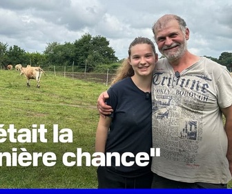 Replay ROBIN DE BFM - À 17 ans, elle lance une cagnotte pour sauver la ferme de son père