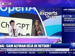 Replay Les experts du soir - OpenAI : Sam Altman déjà de retour ! - 22/11