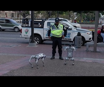 Replay Le Venezuela déploie des chiens-robots pour patrouiller à Caracas