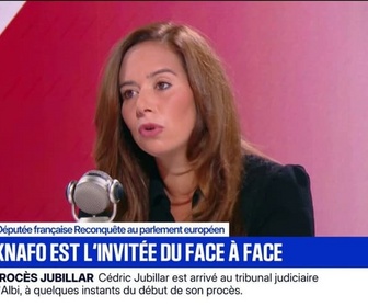 Replay Face à Face - Reconnaissance de l'État palestinien: Emmanuel Macron est en train de reconnaître officiellement un siège à l'ONU pour le jihad, affirme Sarah Knafo (Reconquête)