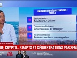Replay BFM Première - Cryptomonnaies: un enlèvement tous les trois jours