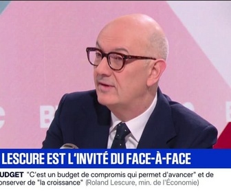 Replay Face à Face - Roland Lescure, ministre de l'Économie: Il n'y a aucun plan, ni caché ni ouvert, de doubler le prix des transports pour les usagers
