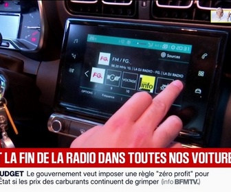 Replay BFM Première - Pourquoi la radio pourrait disparaître des voitures