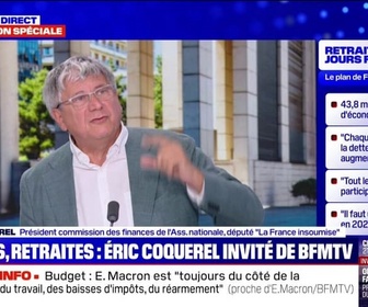 Replay 20H BFM - Annonces de François Bayrou: C'est une déclaration de guerre au monde du travail, estime Éric Coquerel (LFI)