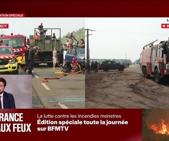 Replay Les émissions spéciales - Édition spéciale - Blagon, Le Temple : d'intenses reprises de feu - 29/07