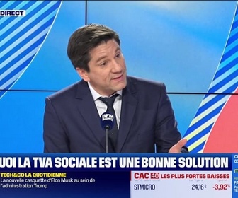 Replay Good Morning Business - L'Edito de Raphaël Legendre : Pourquoi la TVA sociale est une bonne solution - 18/11