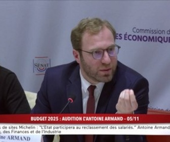 Replay 100% Sénat - Budget 2025 : Antoine Armand auditionné