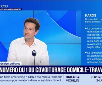 Replay Good Morning Business - Le covoiturage du quotidien en développement