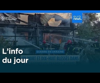 Replay L'info du jour | 22 août 2025 - Matin