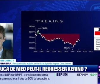 Replay BFM Bourse - Luxe / ETF : L'AG de Kering valide l'arrivée de Luca De Meo - 09/09