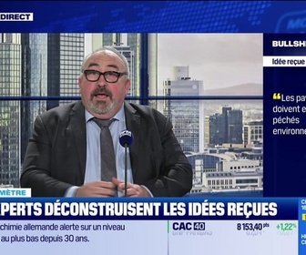 Replay BFM Bourse - Bullshitomètre : L'Europe doit expier ses péchés environnementaux - FAUX répond Emmnanuel Lechypre - 11/11