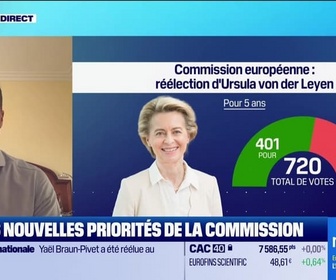 Replay Good Morning Business - Sandro Gozi (Renew) : U. Von Der Leyen reconduite à la Comission - 19/07