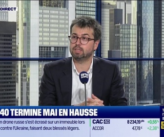 Replay BFM Bourse - Le Club : Le CAC 40 termine mai en hausse - 29/05