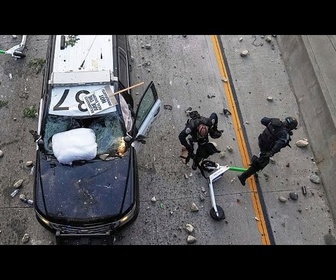 Replay En images, les affrontements en Californie en marge des raids anti-immigration