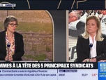 Replay La grande interview d'Hedwige Chevrillon - Christelle Thieffinne (CFE-CGC) : Trois femmes à la tête des cinq principaux syndicats - 04/06