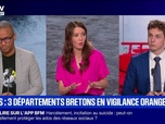 Replay BFM Grand Soir - Crues : la lassitude et l'épuisement en Bretagne - 24/01