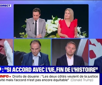 Replay News Box - Trump : Si accord avec l'UE, fin de l'histoire - 27/07
