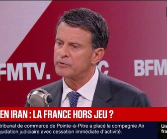 Replay Face à Face - Guerre au Moyen-Orient: la diplomatie française n'a pas intégré le basculement dans lequel nous sommes, notamment depuis le 7 octobre 2023, assure Manuel Valls, ancien Premier ministre