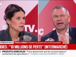 Replay Face à Face - Incendies en Gironde: C'est 10 millions qu'on a perdus dans l'ensemble des magasins, affirme Thierry Cotillard, président du groupement Les Mousquetaires