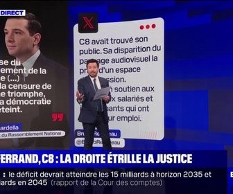 Replay BFM Story - LES ÉCLAIREURS - Nomination de Richard Ferrand, fermeture de C8... la droite étrille la justice