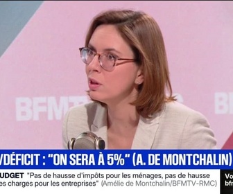 Replay Face à Face - Déficit public: On sera à 5%, garantit Amélie de Montchalin, ministre des Comptes publics