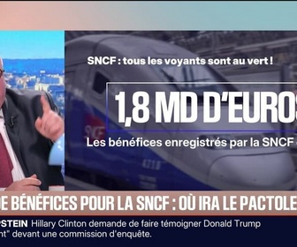 Replay BFM Première - BFM éco : 1,8 milliard de bénéfices pour la SNCF, où ira le pactole ? - 27/02